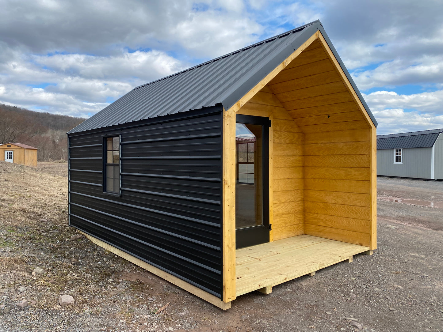 10x16 Steel Cabin 1226