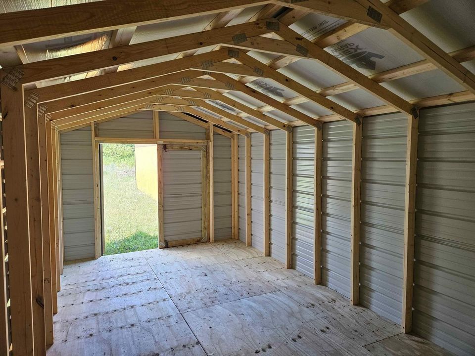 Steel Shed 10x20 used 1176