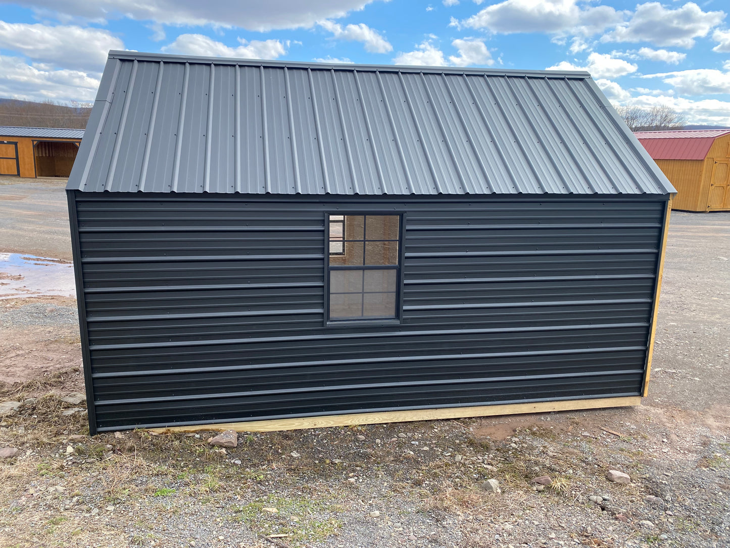 10x16 Steel Cabin 1226