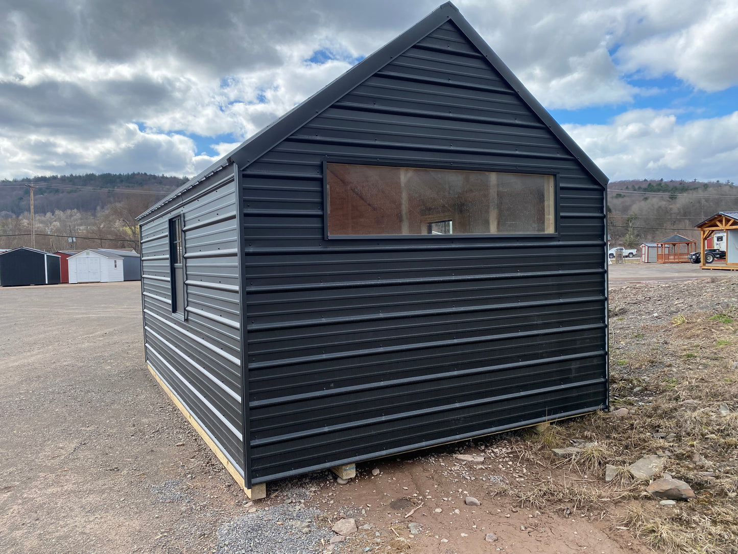 10x16 Steel Cabin 1226