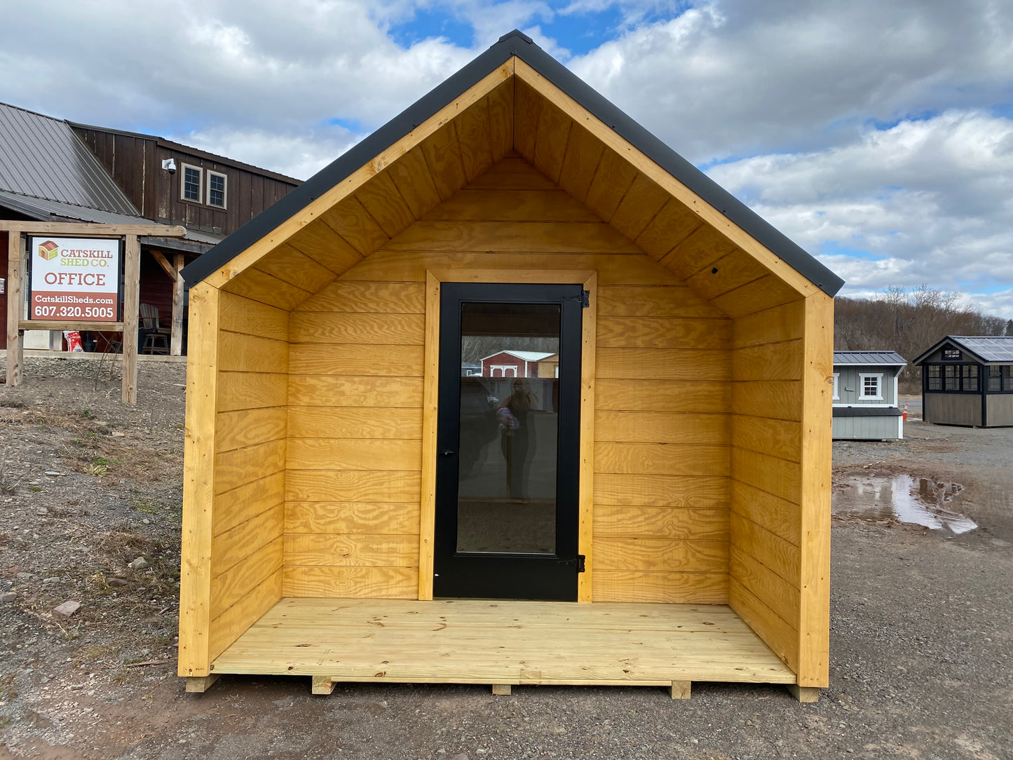 10x16 Steel Cabin 1226