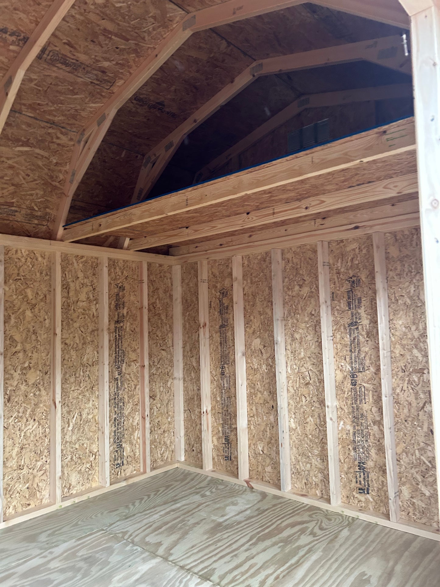 10x20 Side Lofted Barn 72219