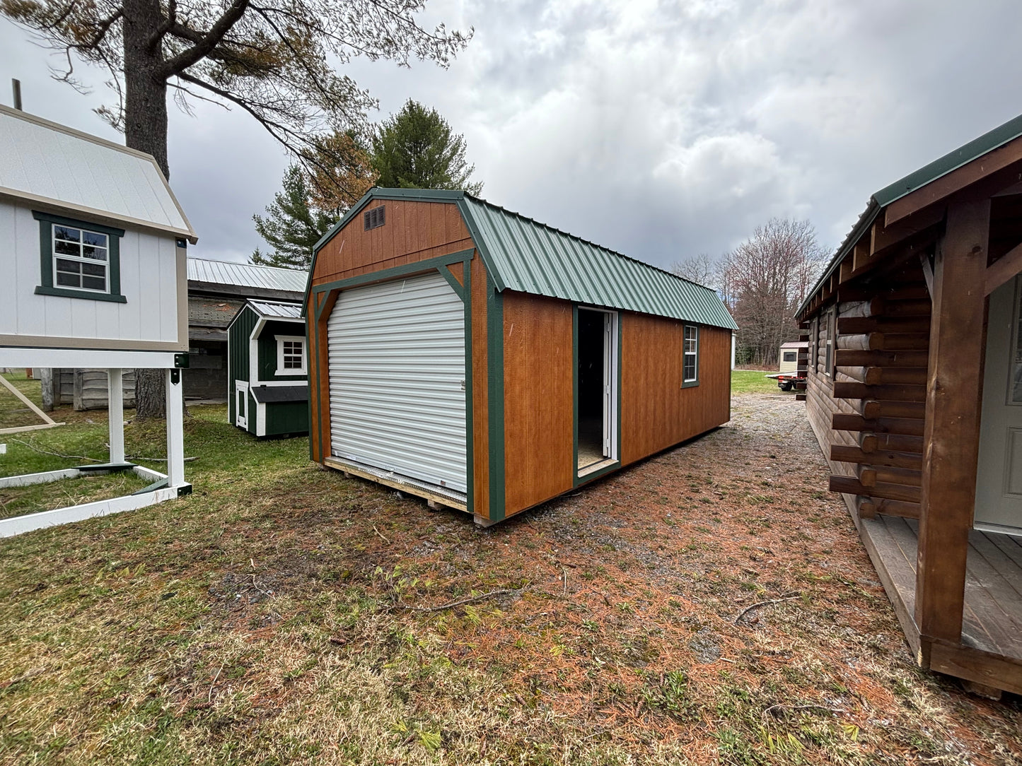 12x24 Lofted Garage 71246
