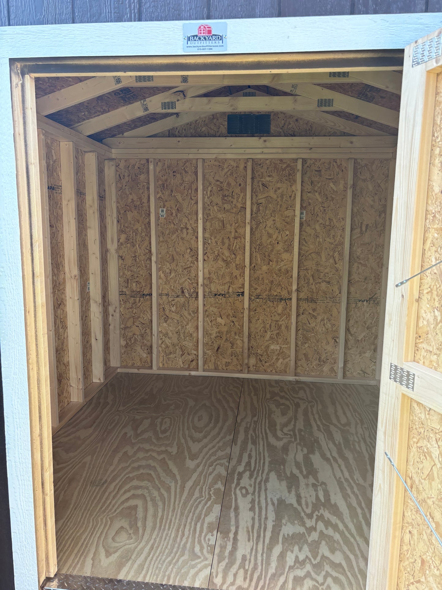 8x8 Utility Shed 71205