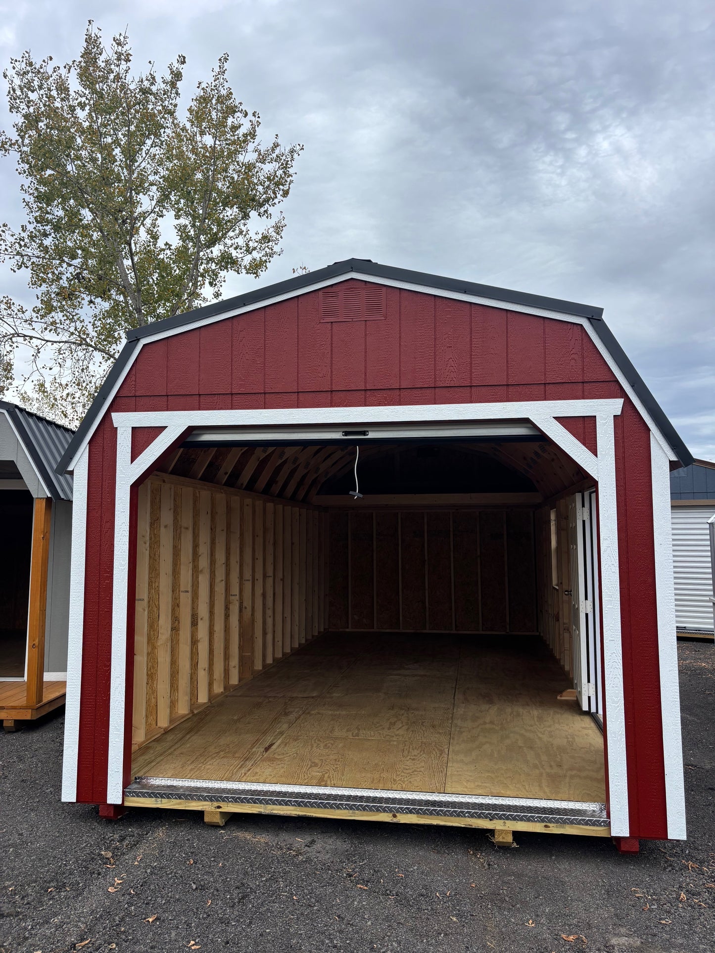12x24 Lofted Garage 73063