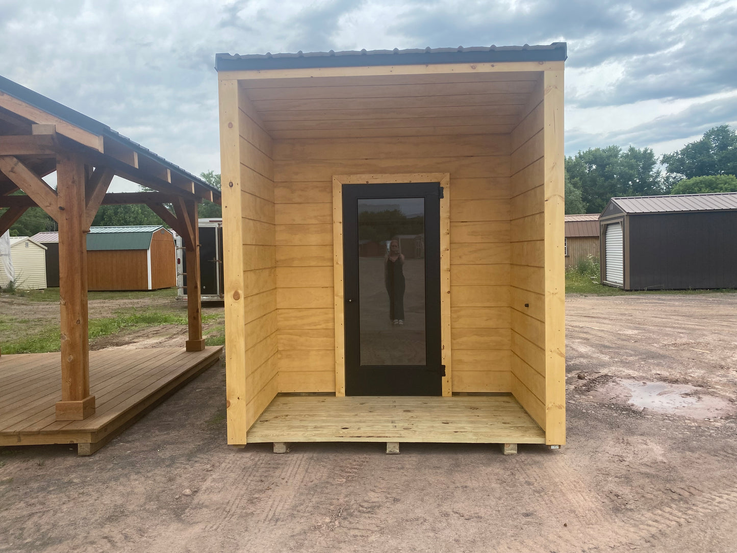 8x16 Steel Shed 1193