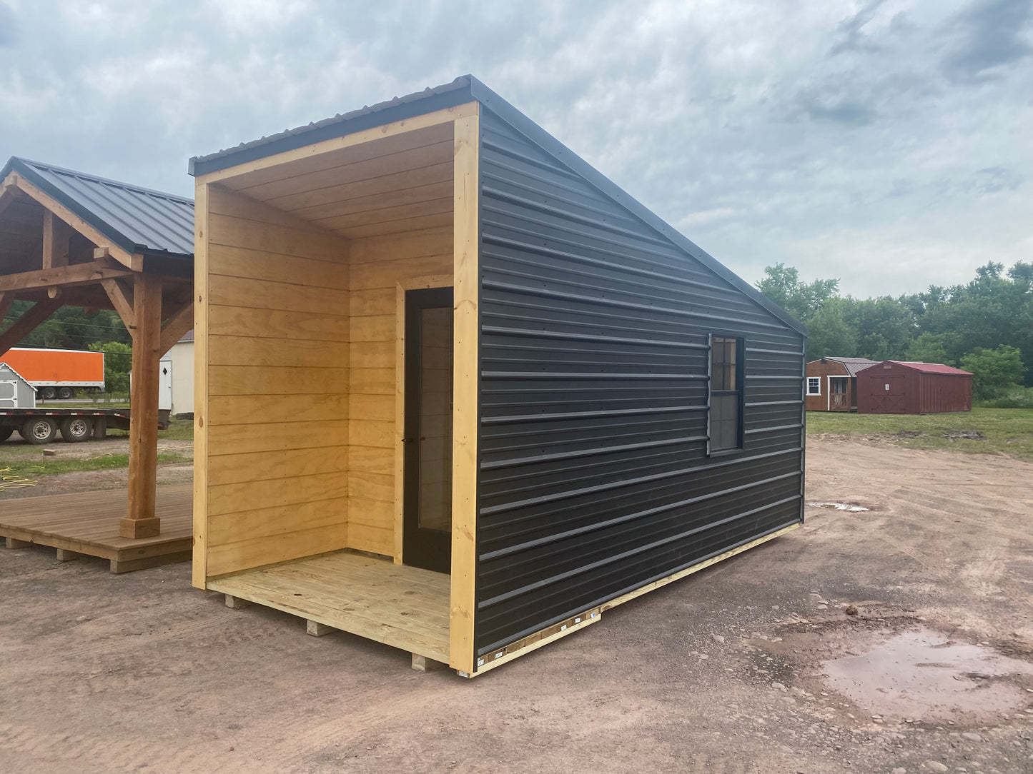 8x16 Steel Shed 1193