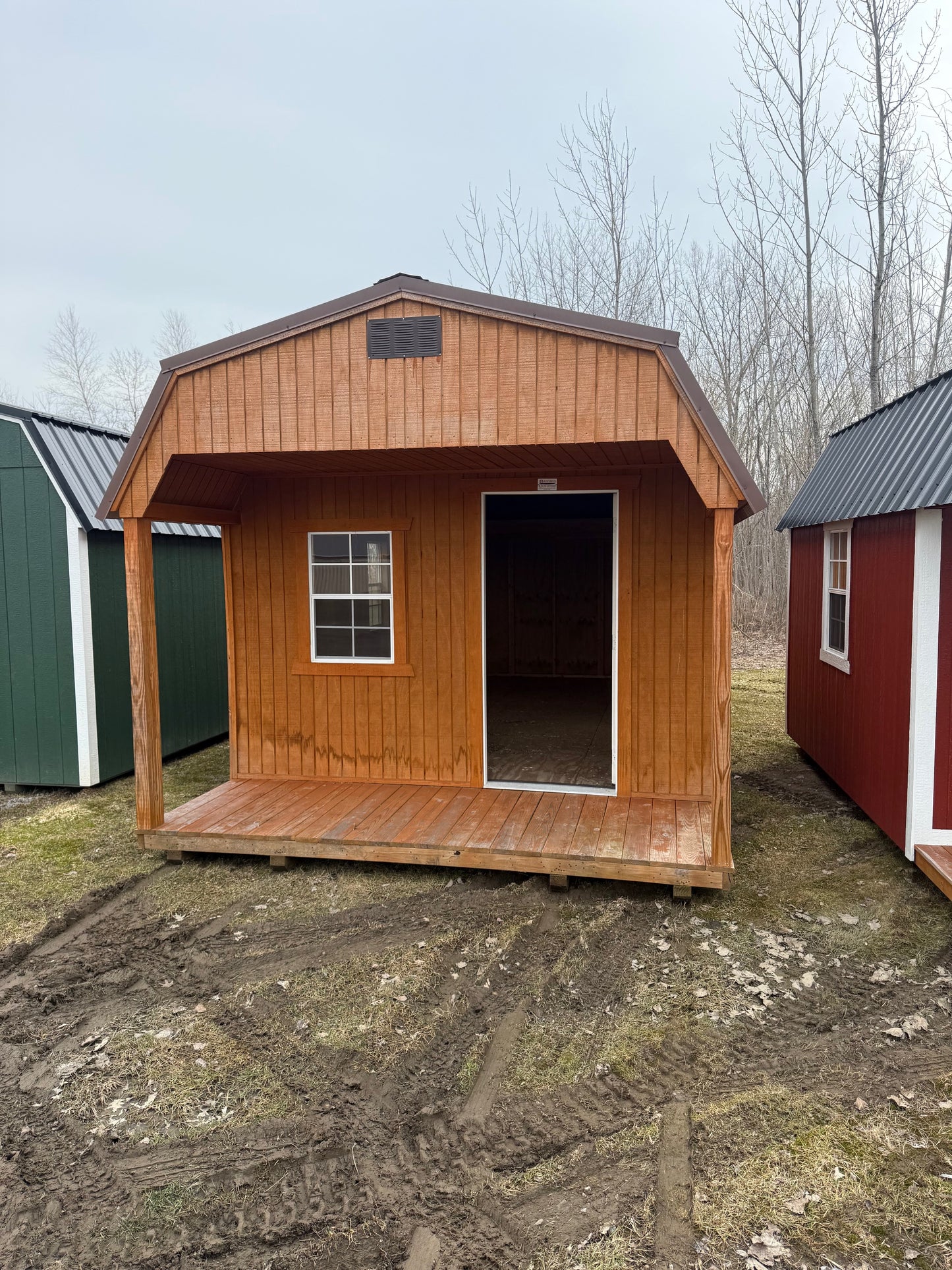 12x24 Lofted Playhouse 68451