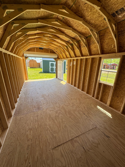 12x28 Lofted Garage C10503