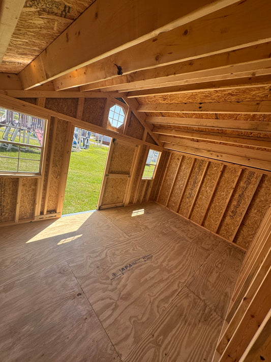 10x16 Side Gable C10803