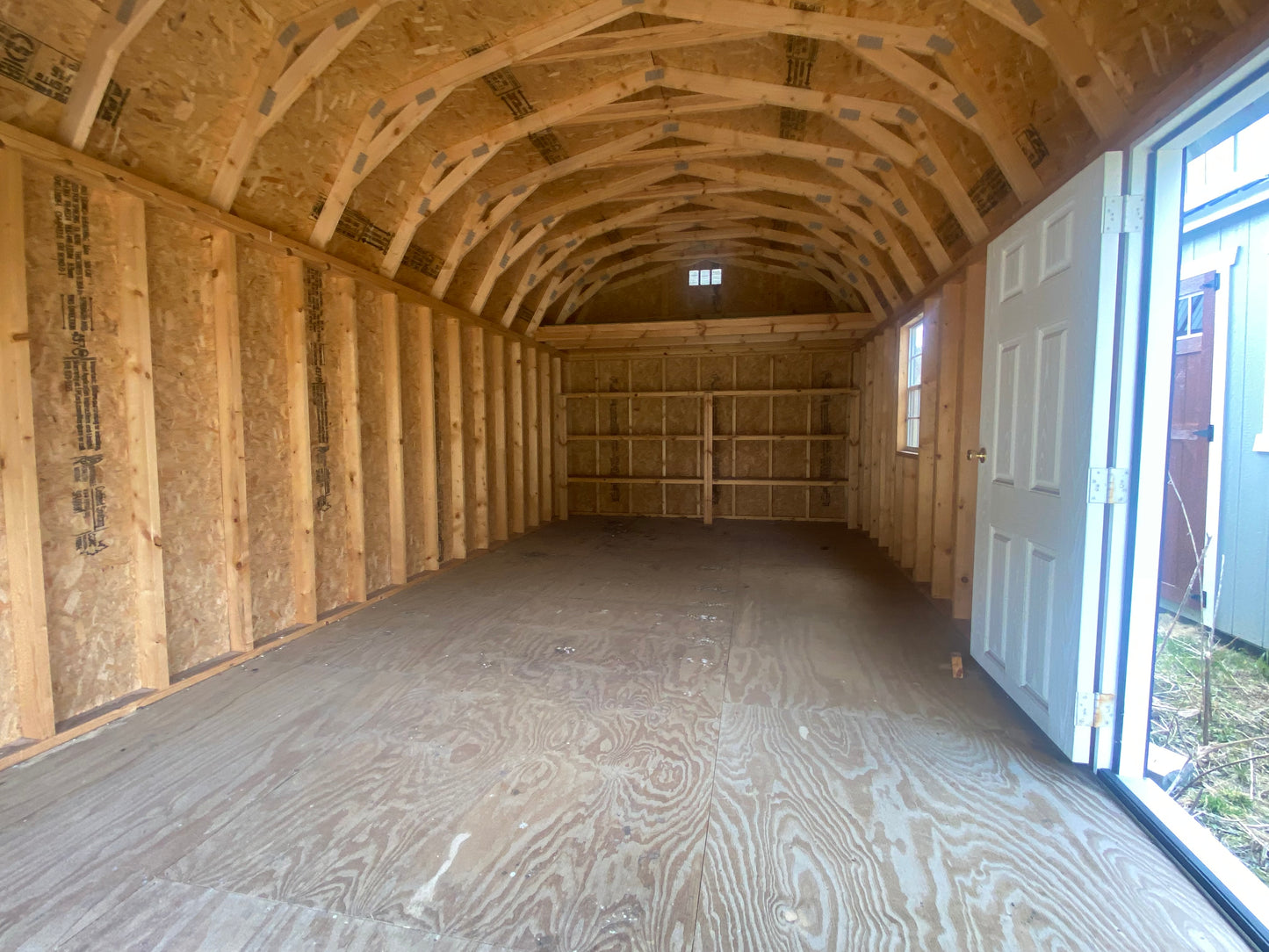 12x24 Lofted Garage 69781