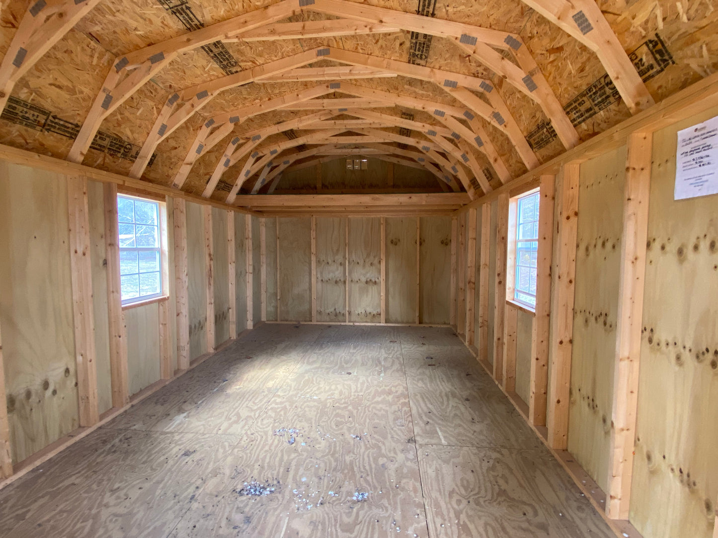 12x24 Lofted Playhouse 68451