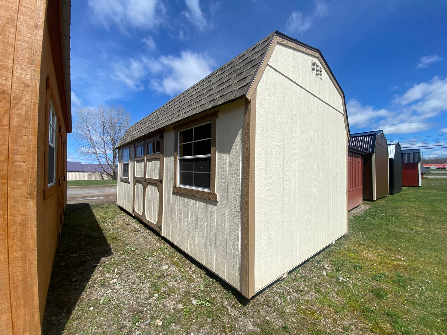 10x20 Side Lofted Barn 83621