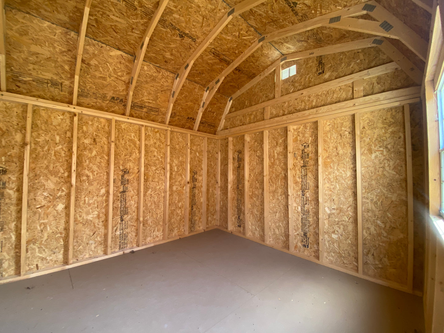 10x20 Side Lofted Barn 83621