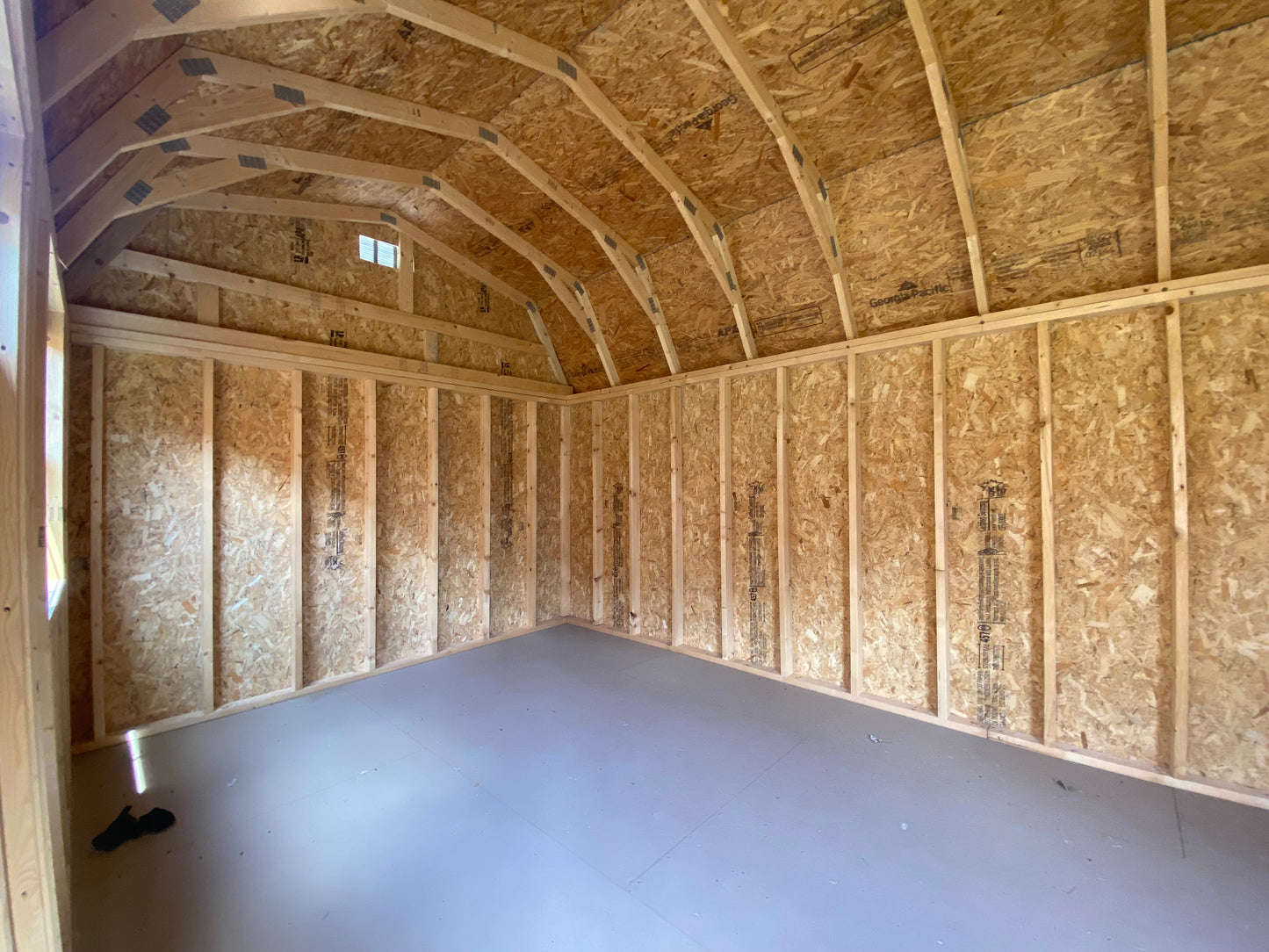 10x20 Side Lofted Barn 83621