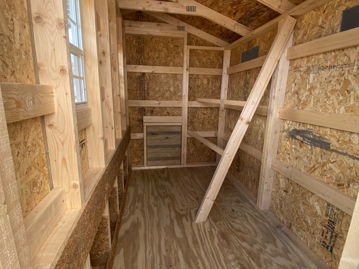 8x6 Chicken Coop 71618