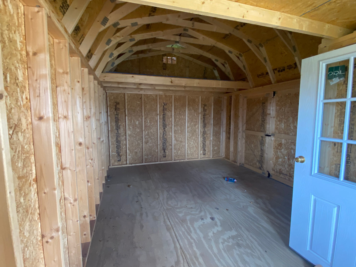 12x20 Lofted Side Porch 70541