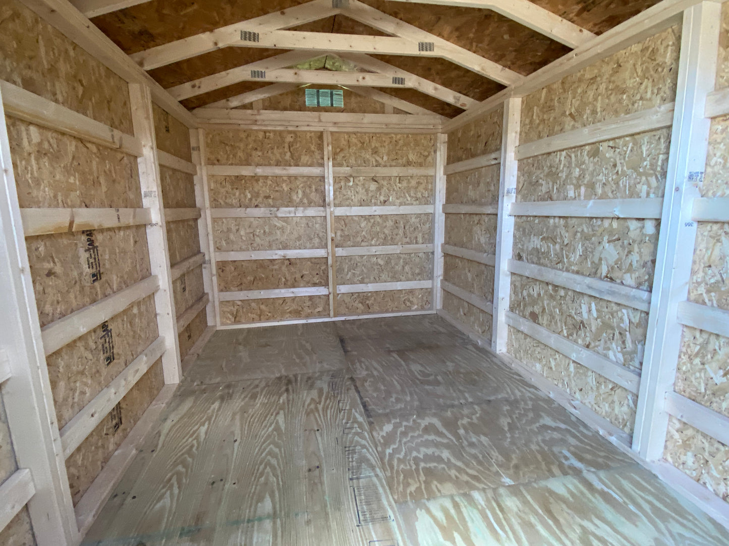8x12 Economy Shed 72312