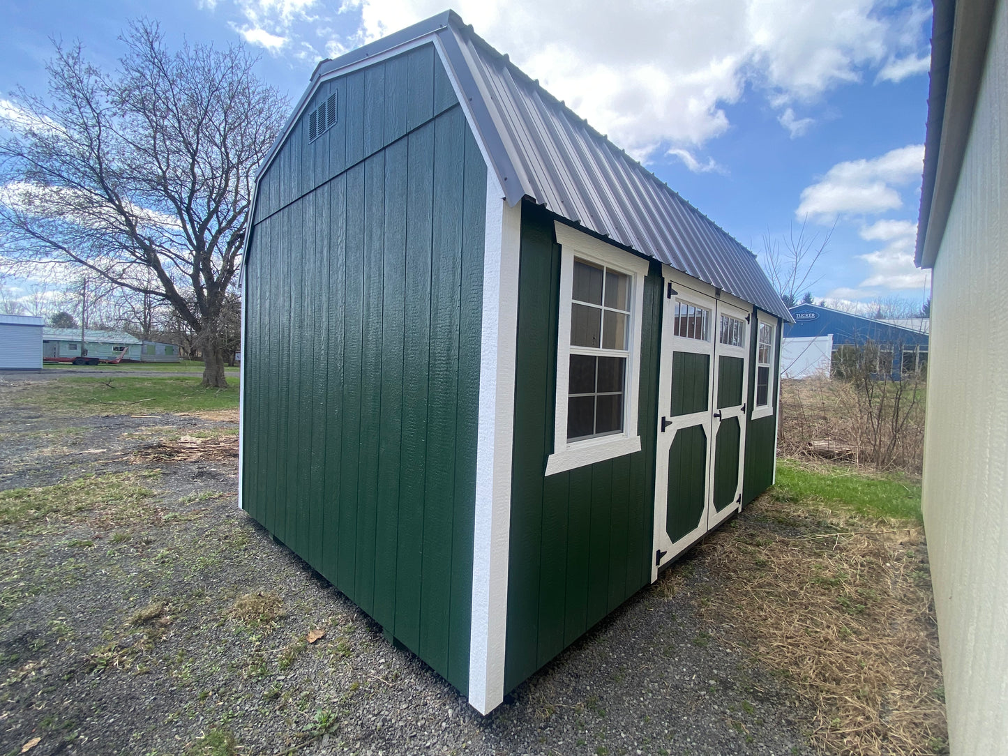 10x16 Side Lofted Barn 71635
