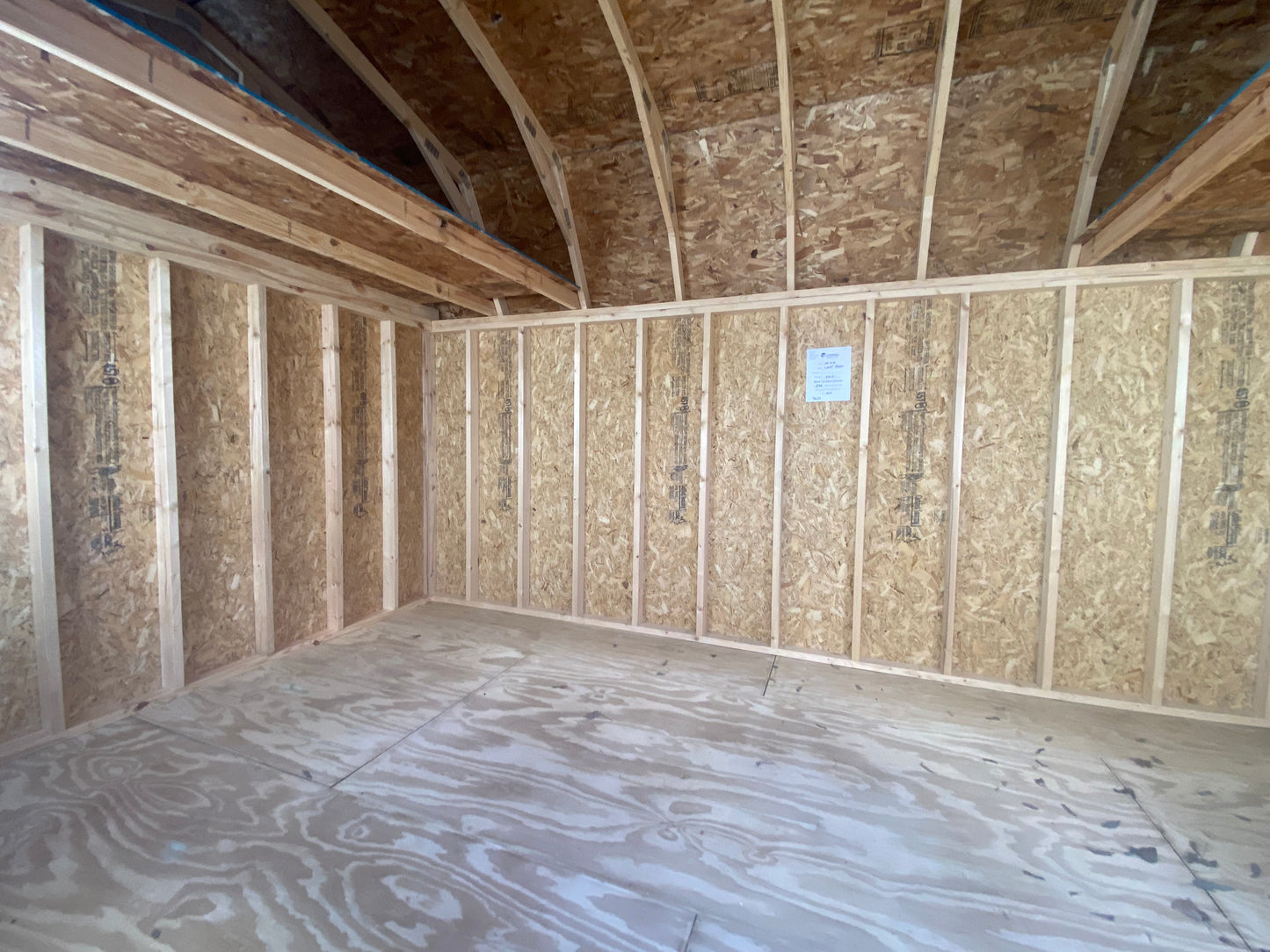 10x16 Side Lofted Barn 71635