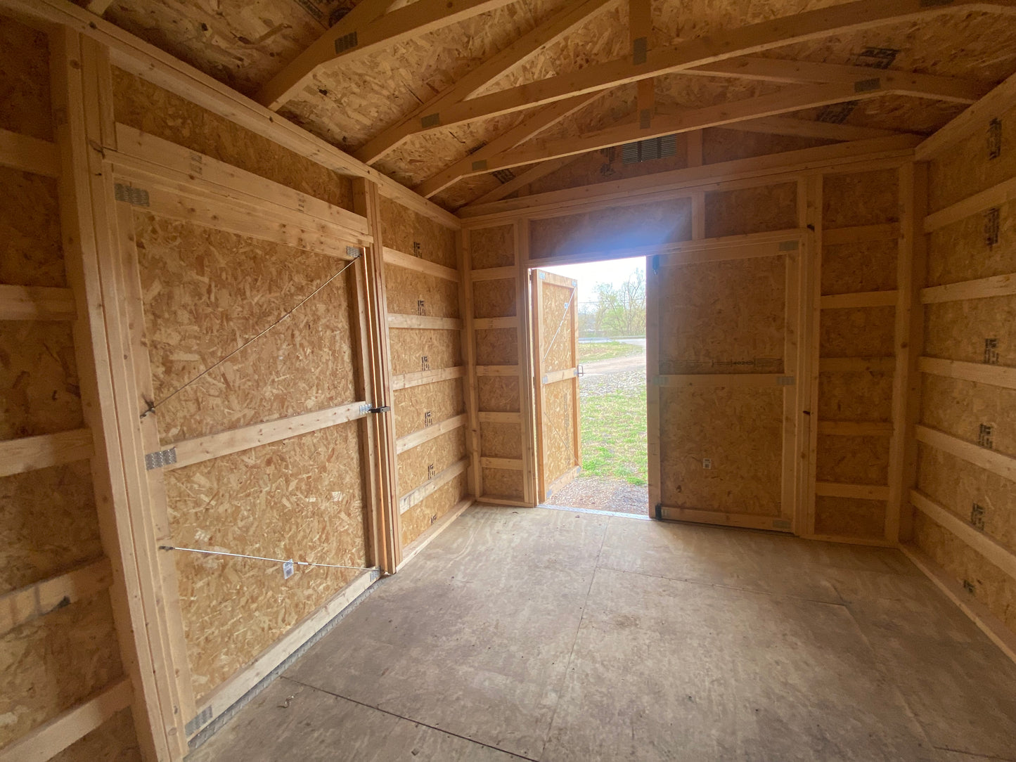 10x12 Economy Shed 69827