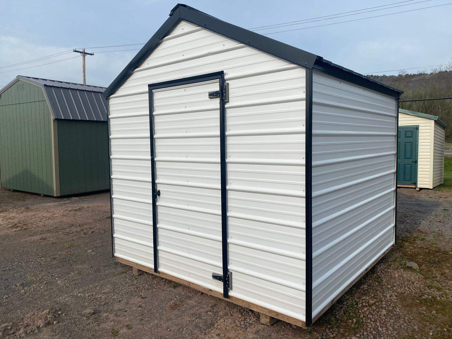 8x8 Steel Shed 1173