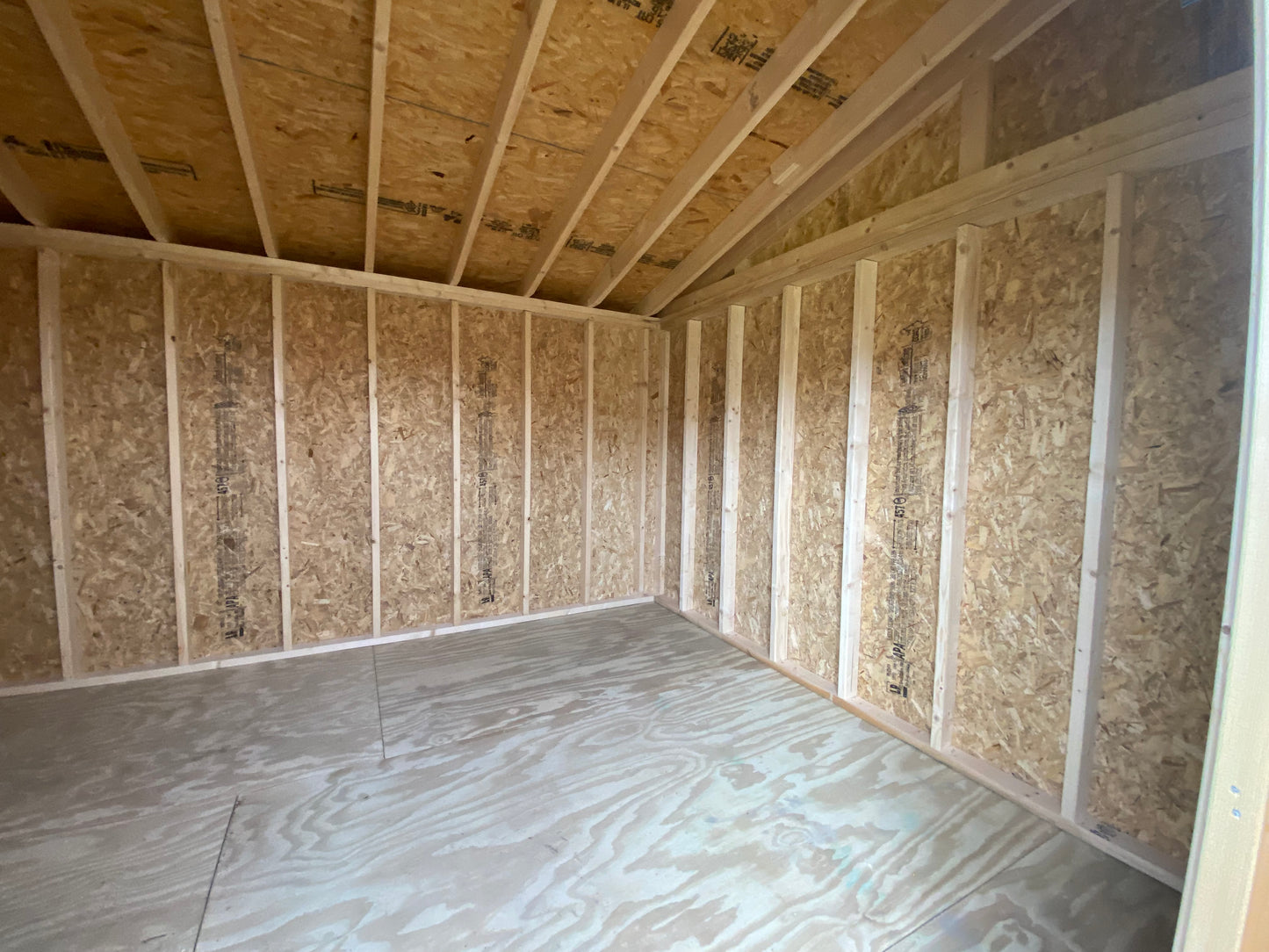 10x14 Sloped Shed 70597