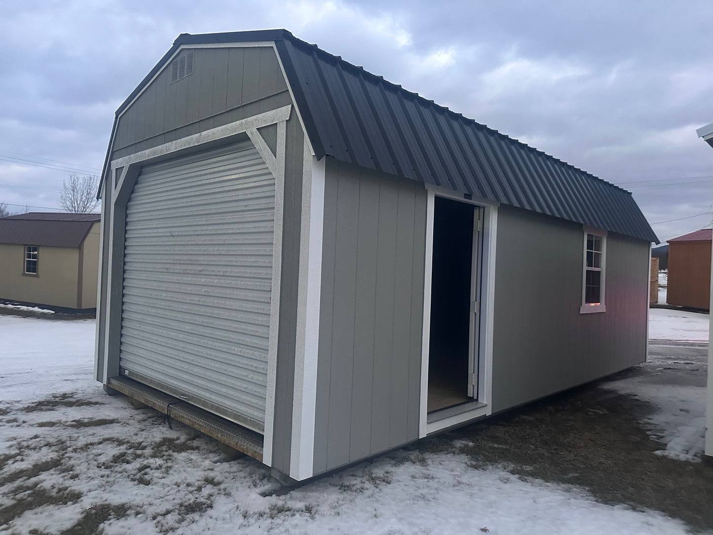 12x24 Lofted Garage 72152