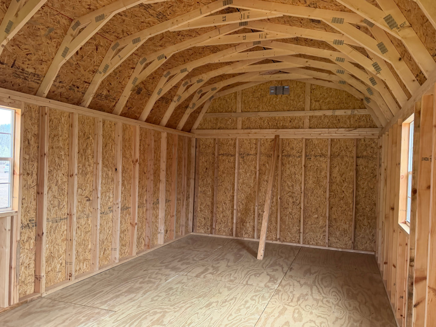 12x32 Lofted Deluxe Cabin C10196