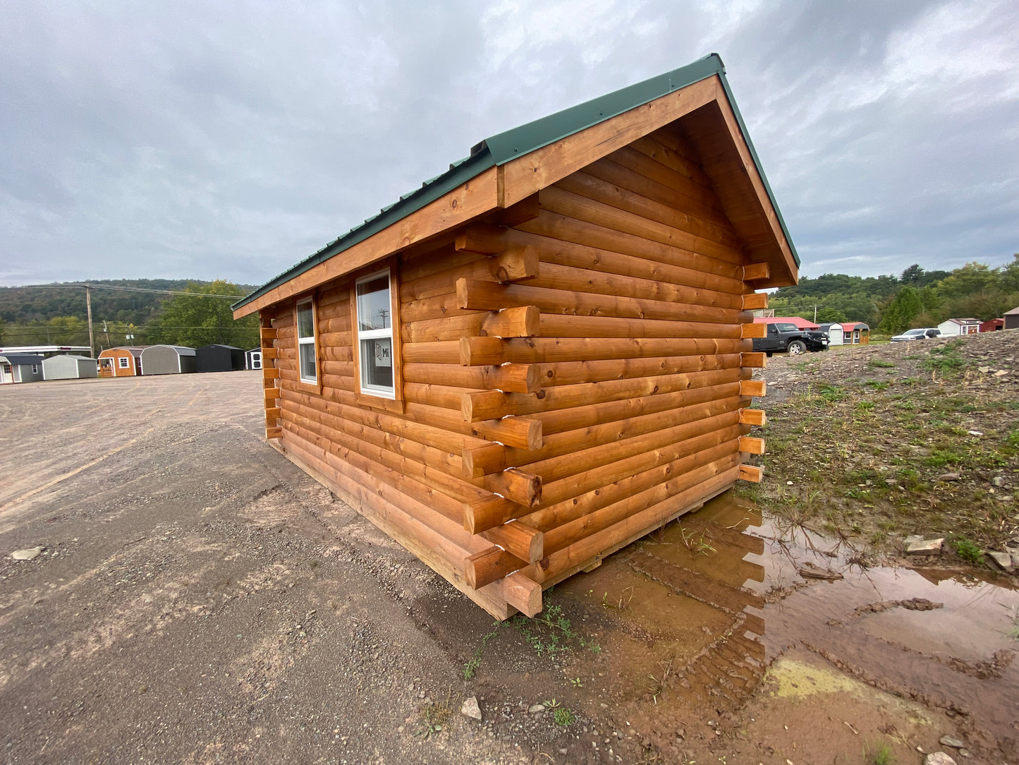 12x20 DLOG Cabin 1165 DISPLAY MODEL NO PURCHASE