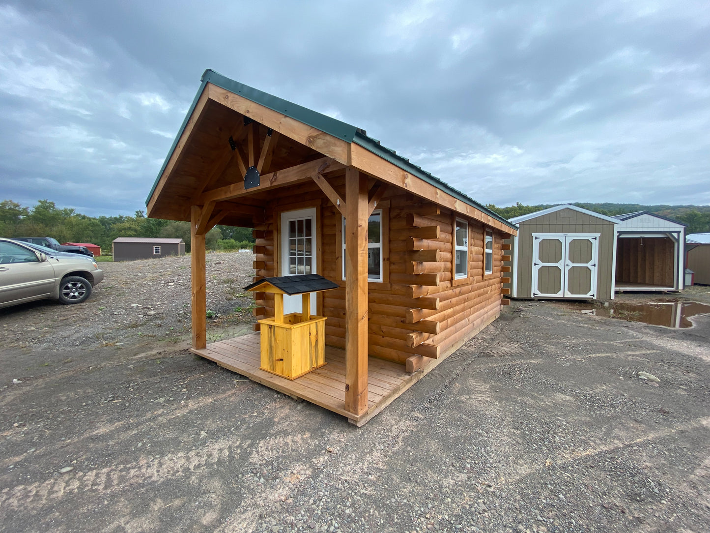 12x20 DLOG Cabin 1165 DISPLAY MODEL NO PURCHASE