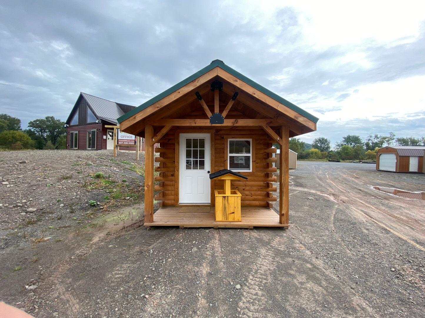 12x20 DLOG Cabin 1165 DISPLAY MODEL NO PURCHASE