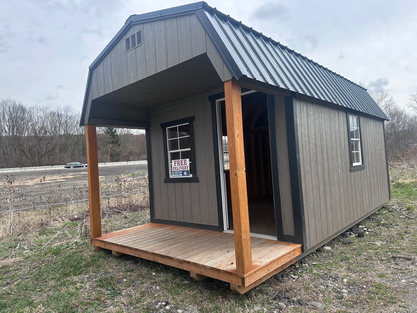 10x20 Lofted Playhouse 68944