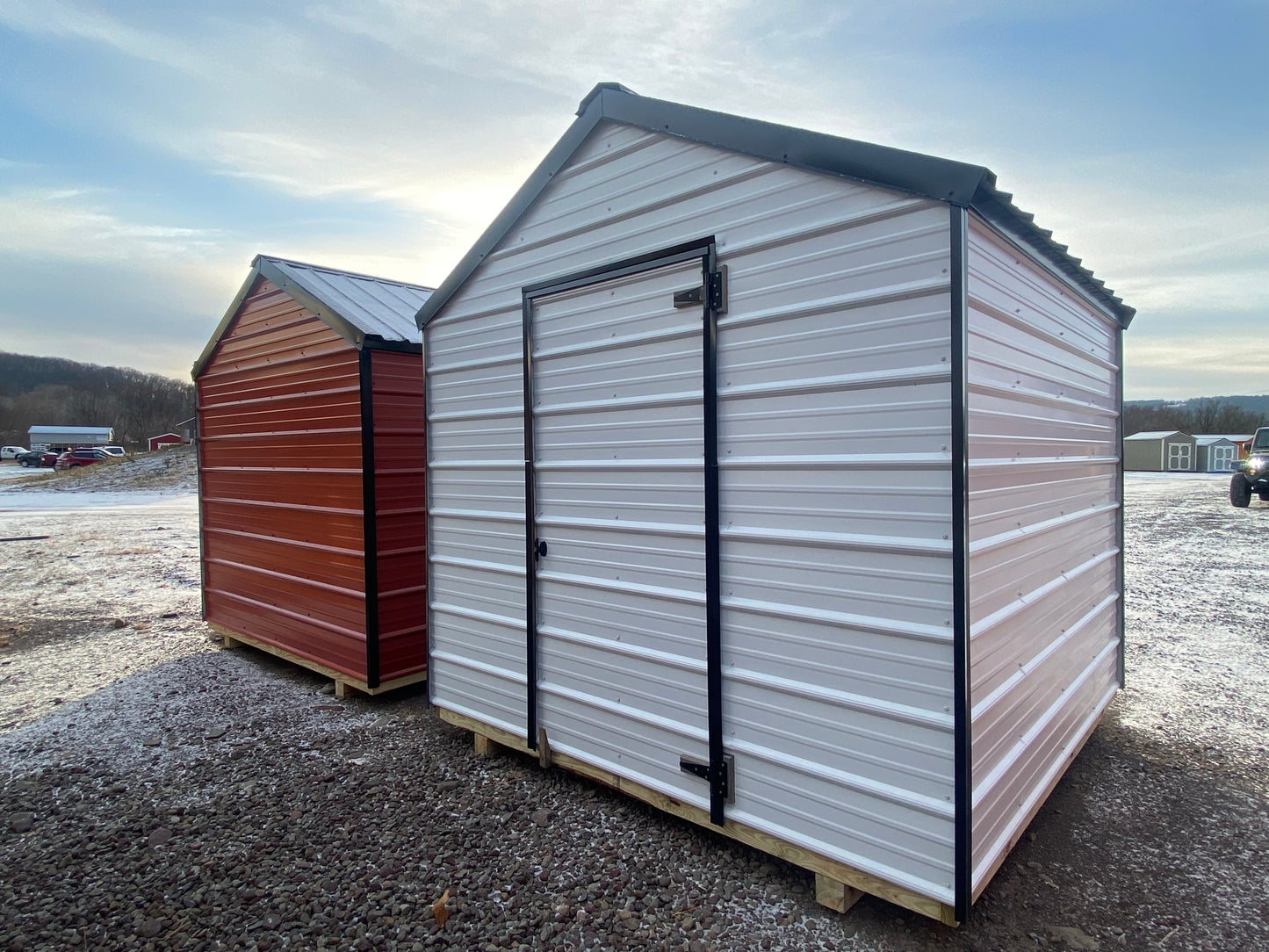 8x8 Steel Shed 1173