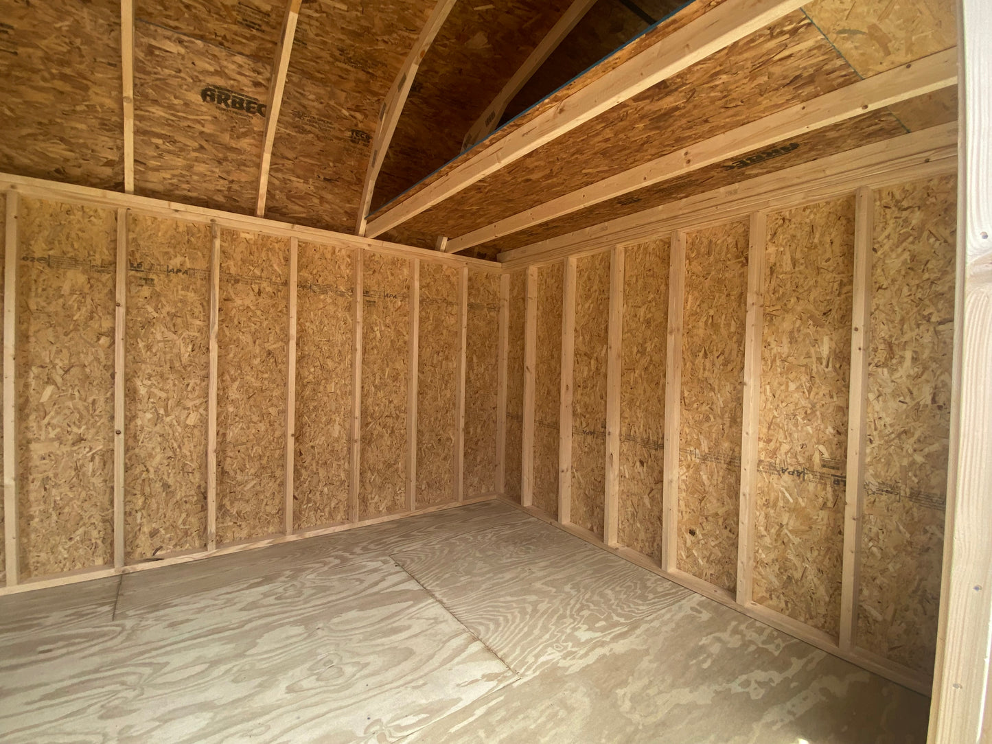 10x16 Side Lofted Barn 72538