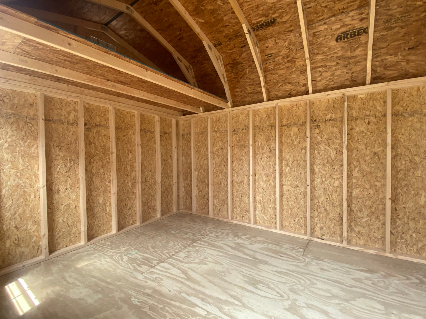 10x16 Side Lofted Barn 72538