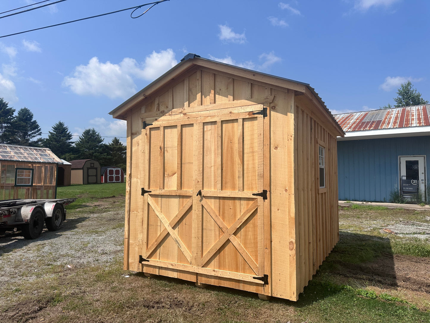 8x12 Board and Batten Shed 1560