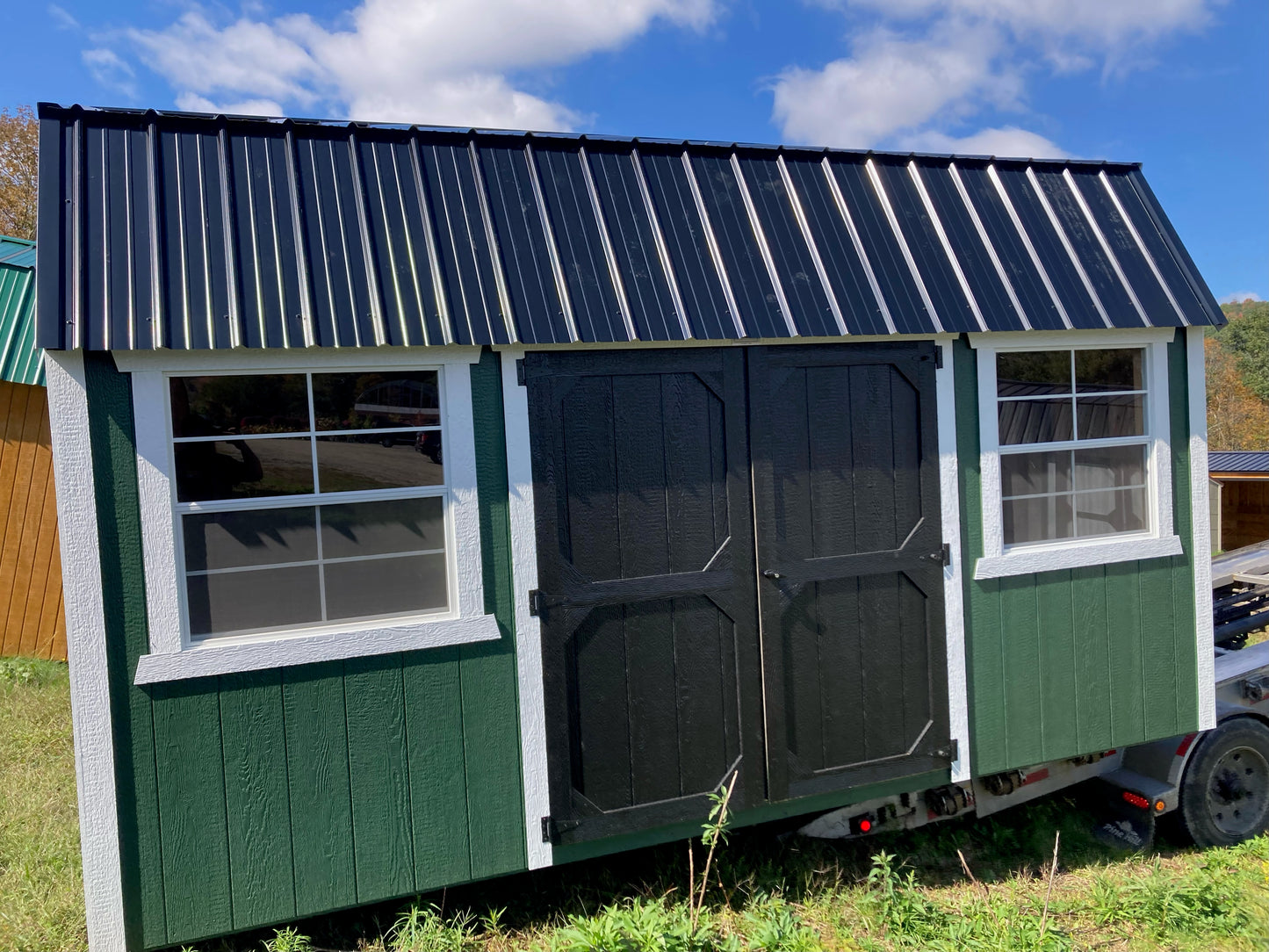 10x16 Side Lofted Barn 70711