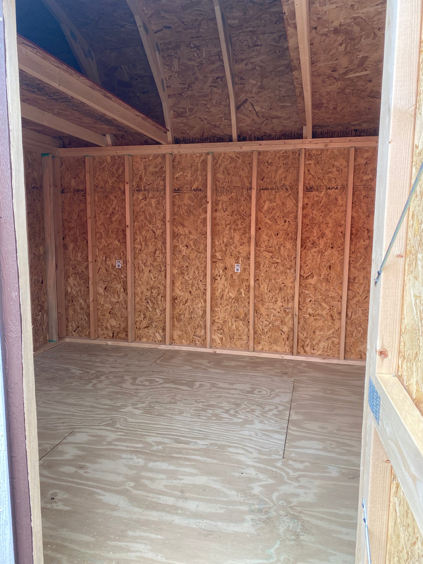 10x12 Painted Side Lofted Barn 67009