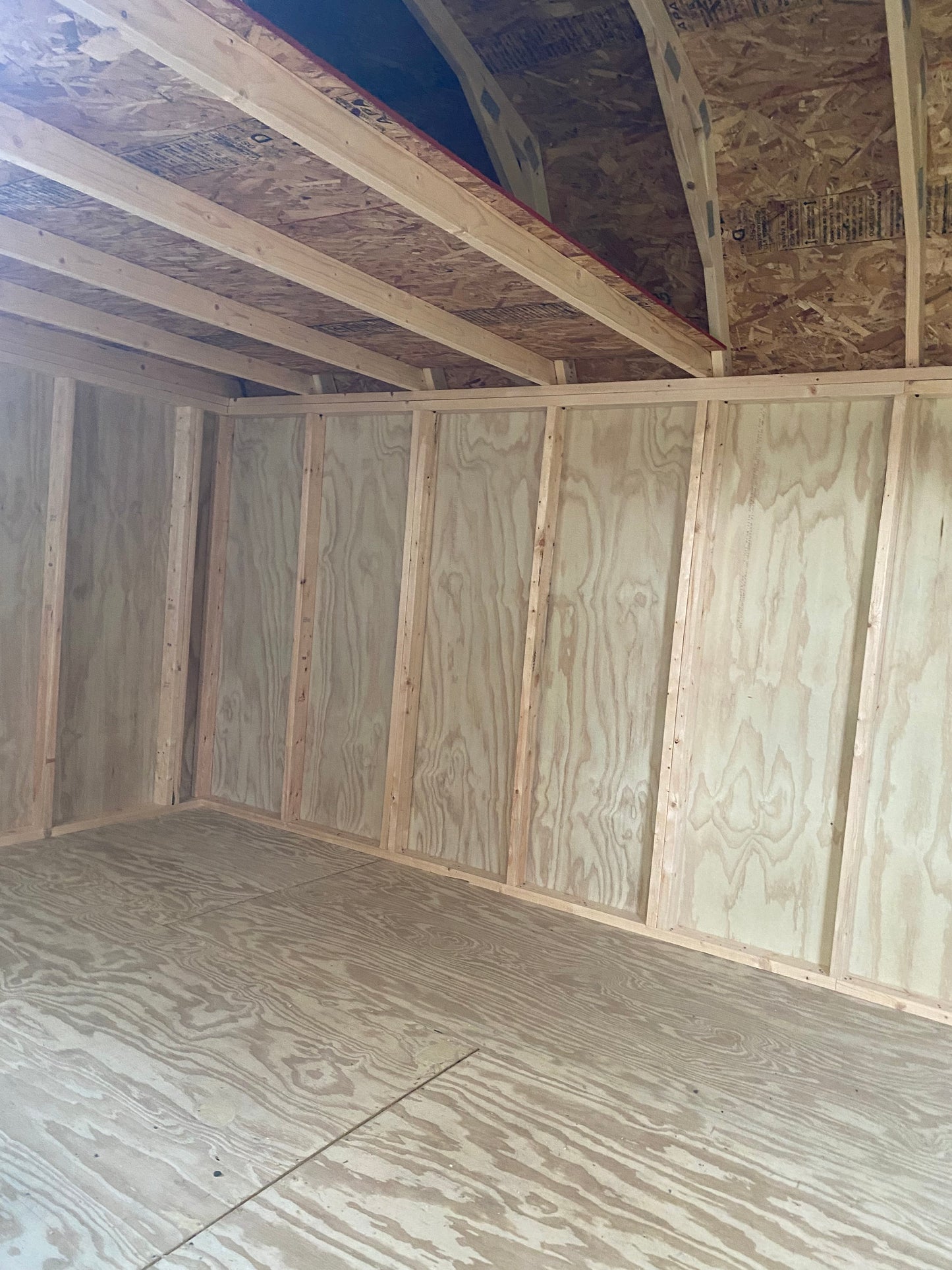 12 x 20 side lofted barn 66260