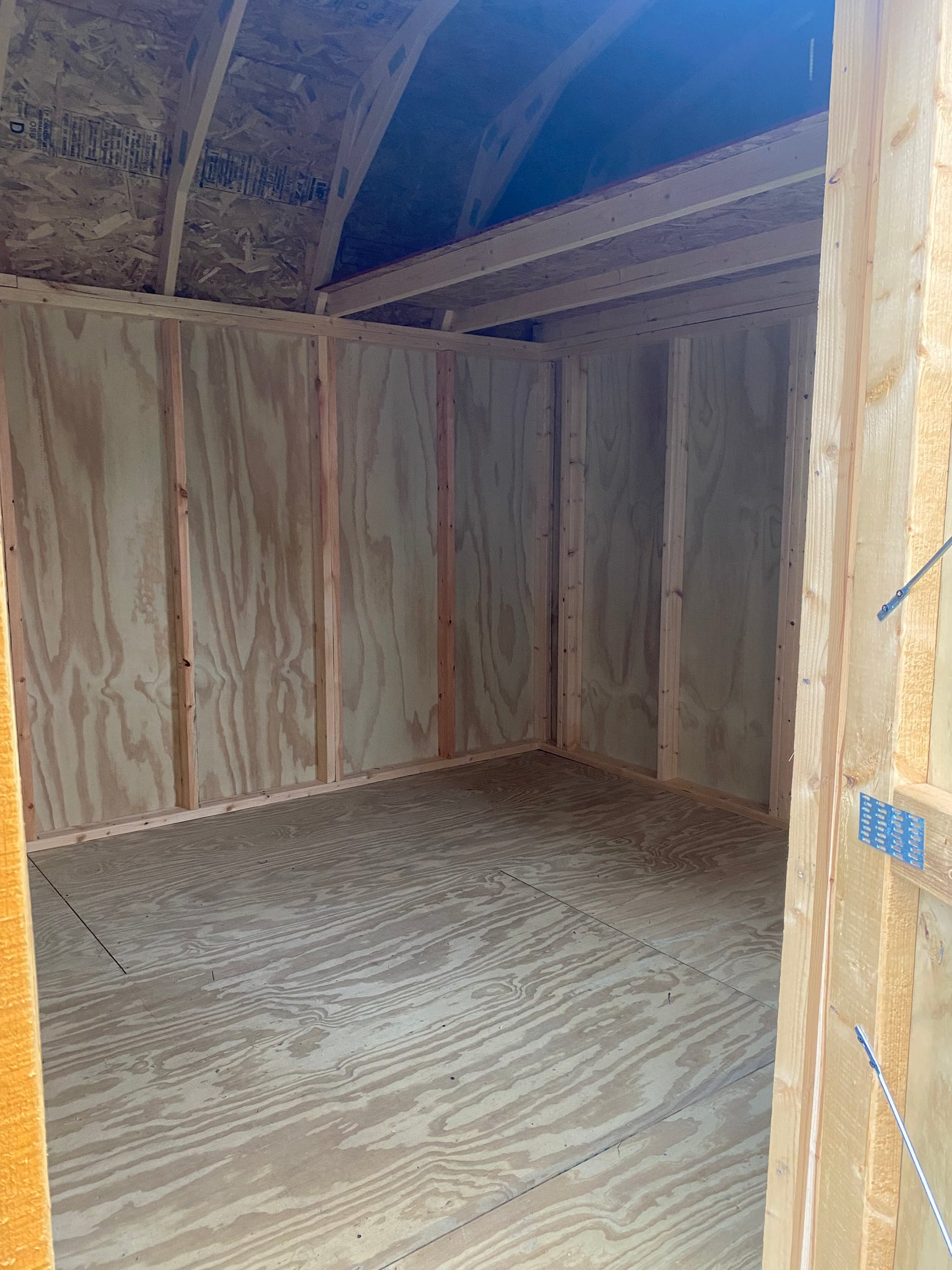 12 x 20 side lofted barn 66260