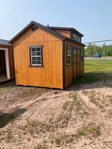 10x16 Dormer Style Utility Shed 69943