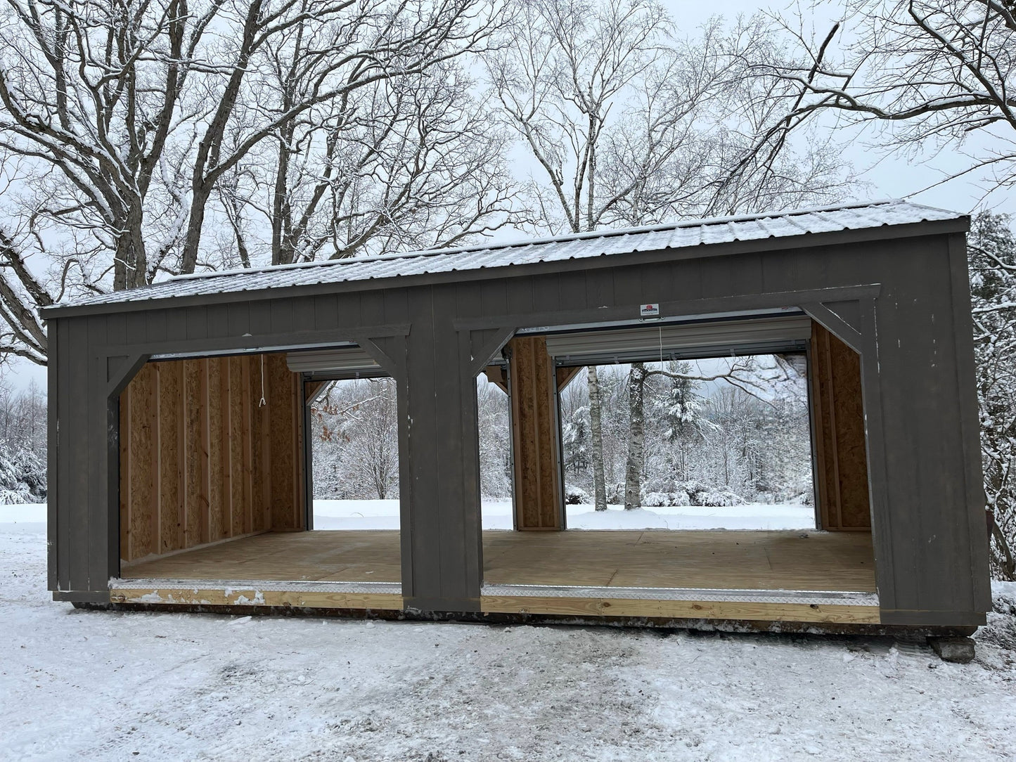 12x24 Four Door Garage!