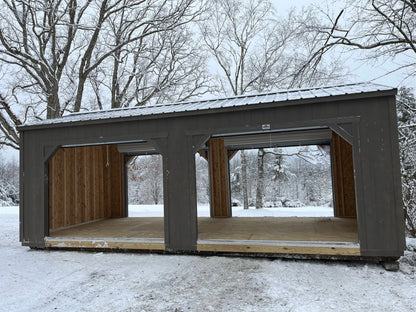 12x24 Four Door Garage!