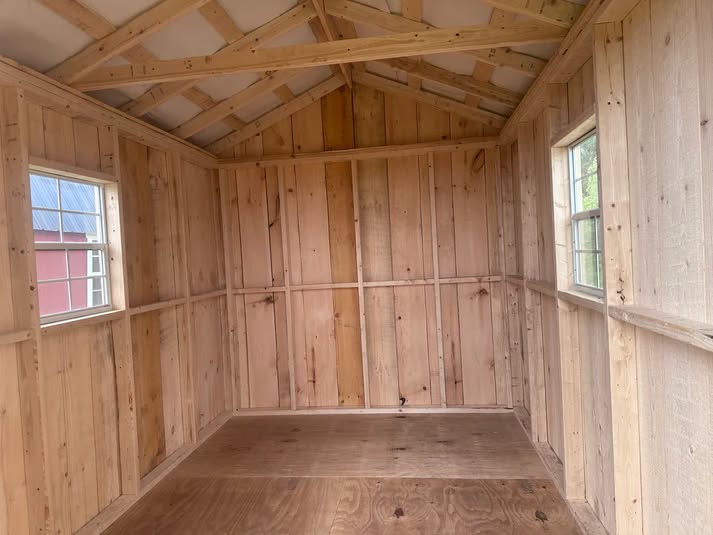 Rough Cut Board And Batten Shed