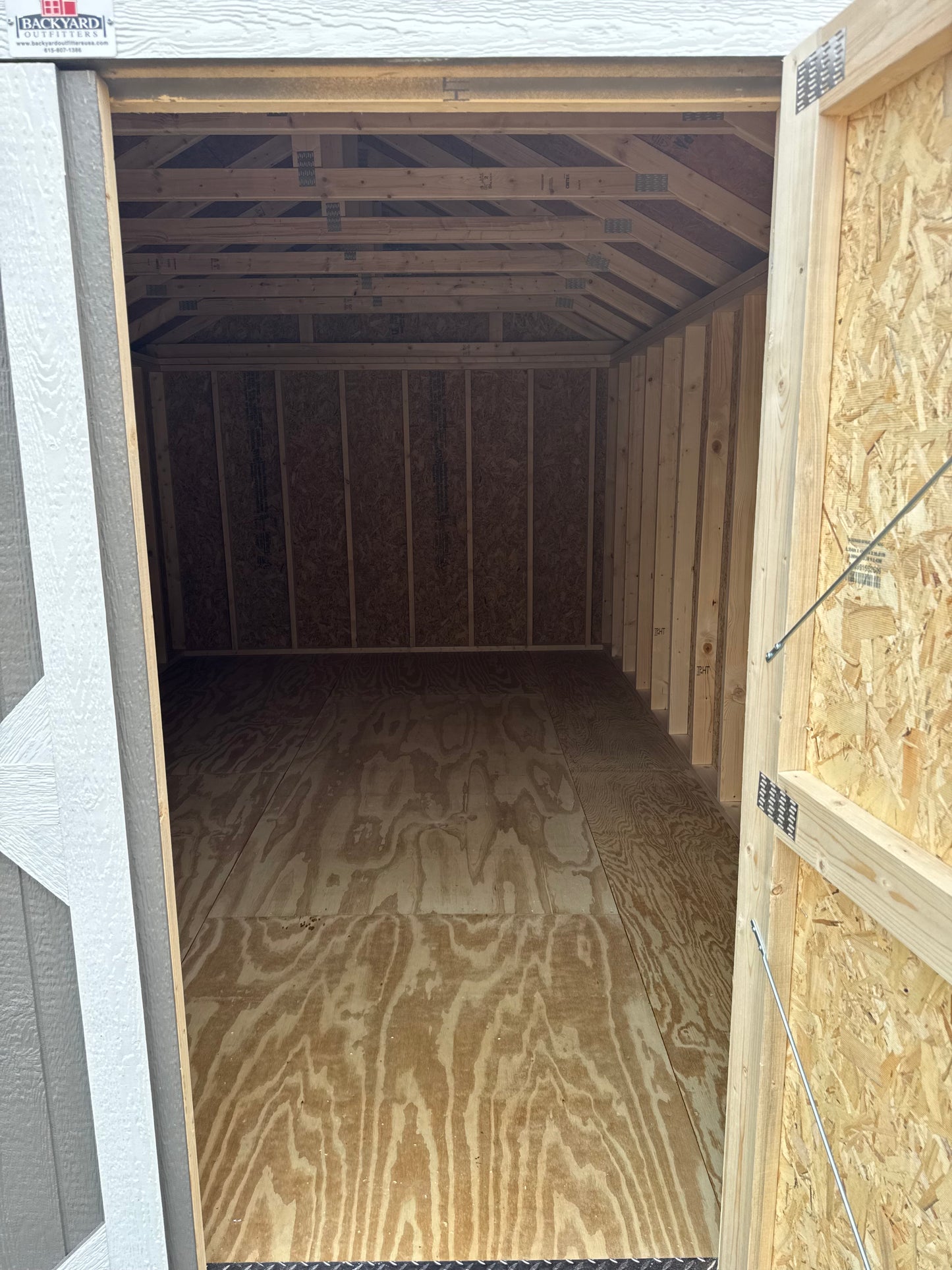 10x16 Utility Shed C10676