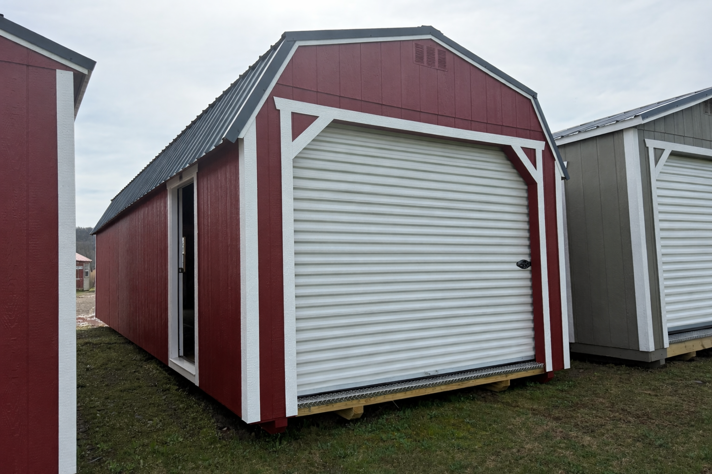 12x32 Lofted Garage C10219