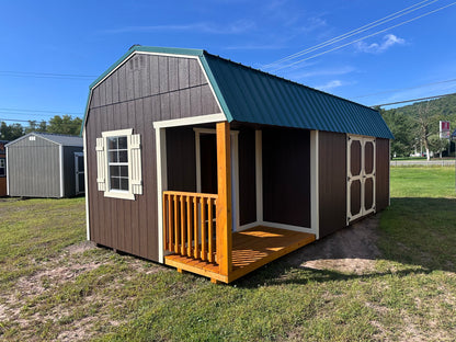 12x24 Lofted Side Porch 72729