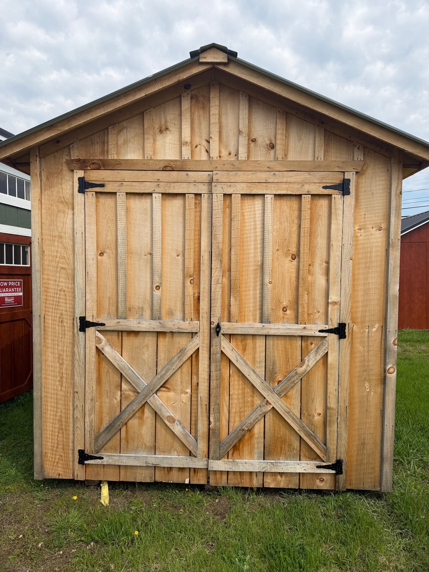 8x12 Board and Batten 1449