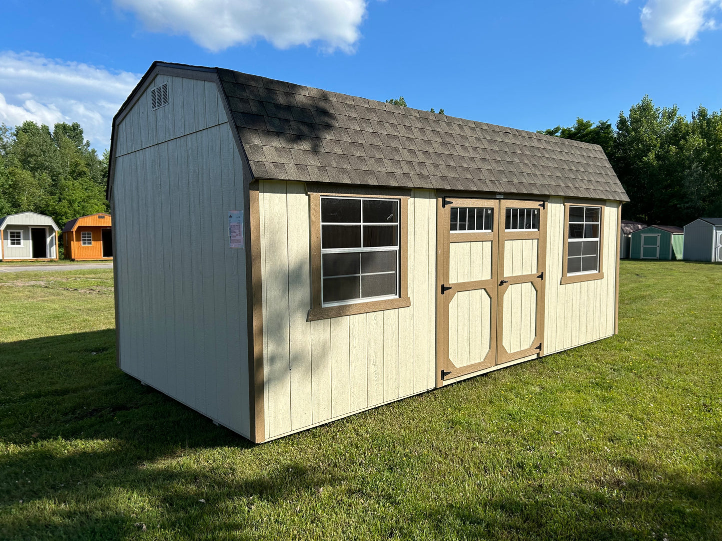 10x20 Side Lofted Barn 83621